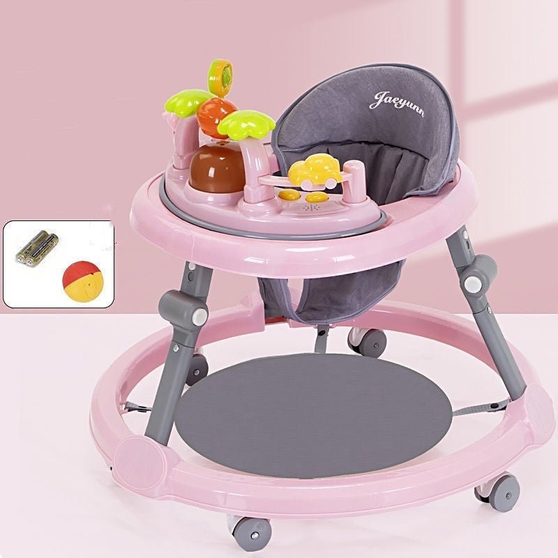 Baby Walker Multi - functional Anti - O - leg Anti - rollover - Bright Cubb