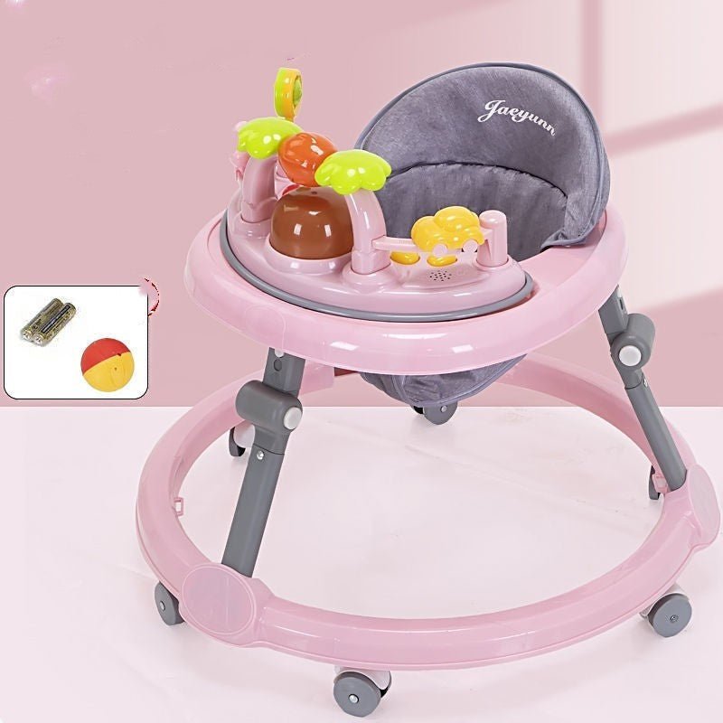 Baby Walker Multi - functional Anti - O - leg Anti - rollover - Bright Cubb
