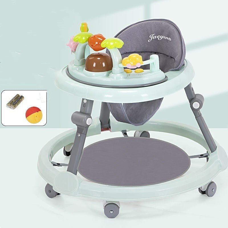 Baby Walker Multi - functional Anti - O - leg Anti - rollover - Bright Cubb