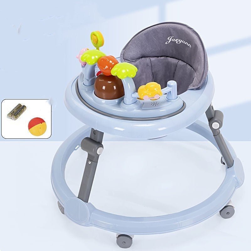 Baby Walker Multi - functional Anti - O - leg Anti - rollover - Bright Cubb