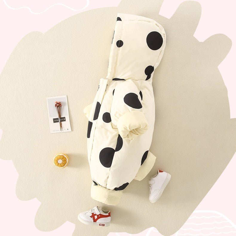 Baby Winter Clothes Down Coveralls - Bright Cubb