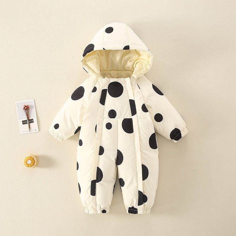 Baby Winter Clothes Down Coveralls - Bright Cubb