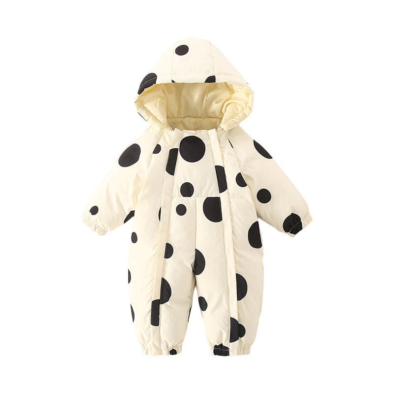 Baby Winter Clothes Down Coveralls - Bright Cubb