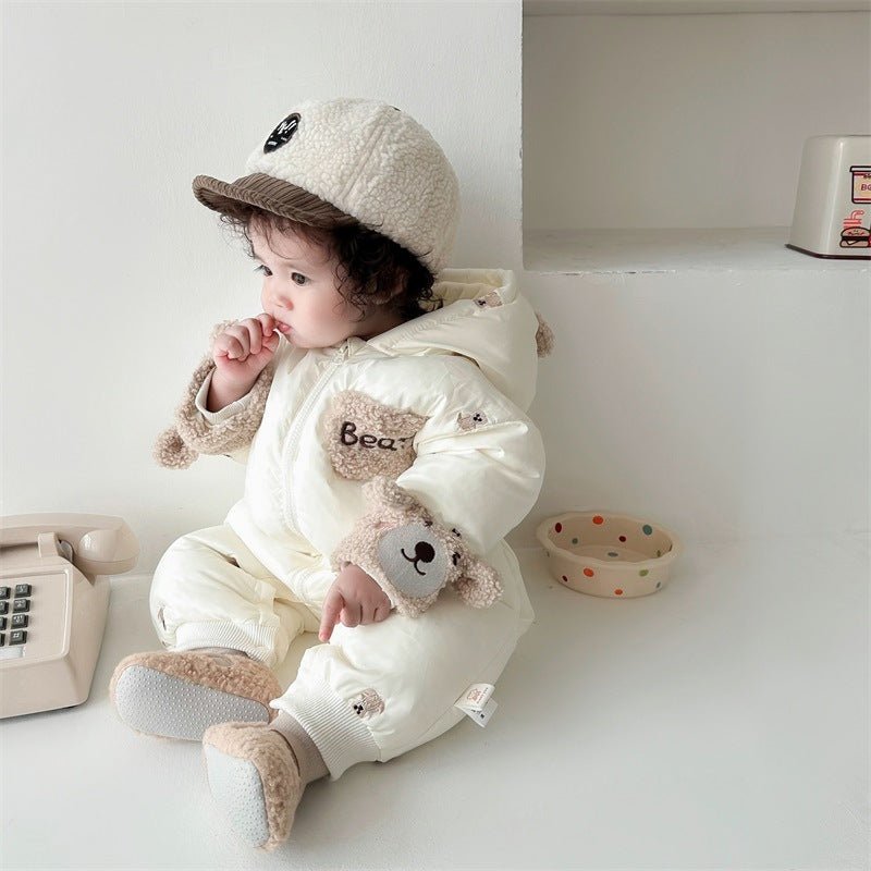 Baby Winter Clothes Velvet Padded Coat - Bright Cubb