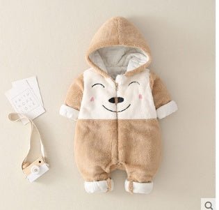 Baby's winter thickened cotton padded jacket - Bright Cubb