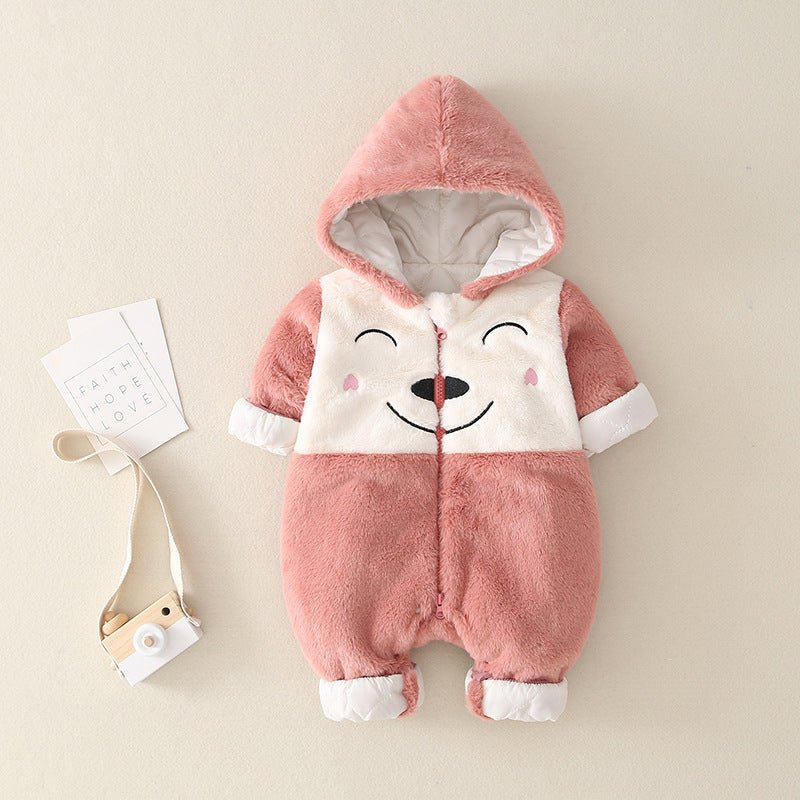 Baby's winter thickened cotton padded jacket - Bright Cubb