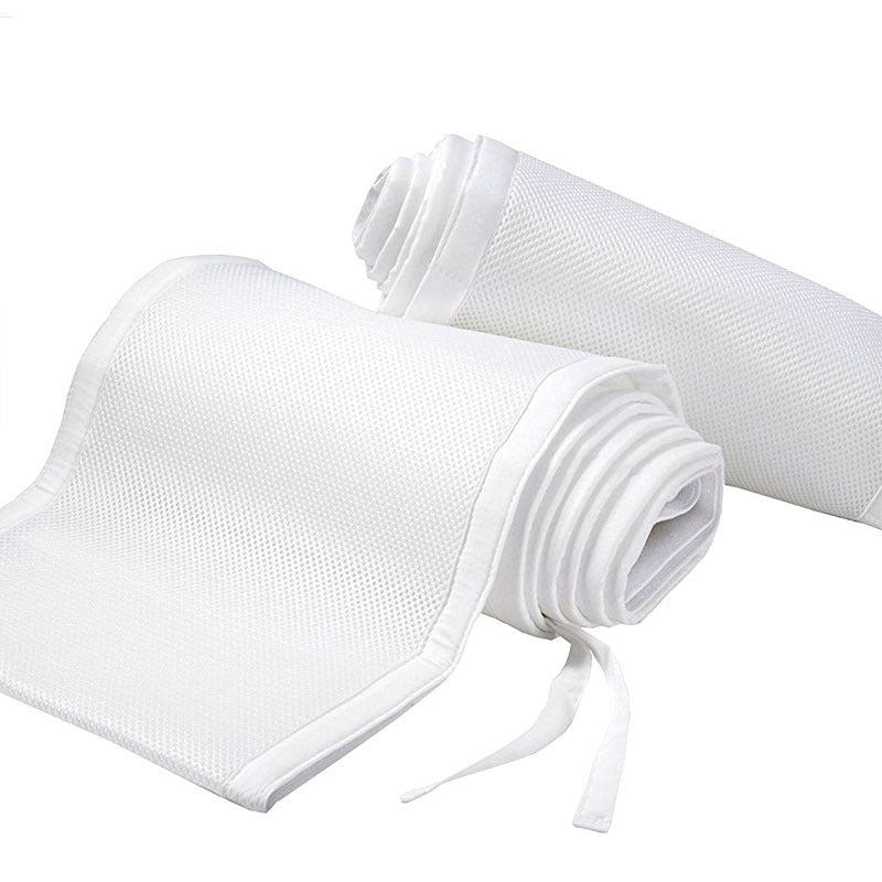Breathable Mesh Crib Surrounding Crib - Bright Cubb