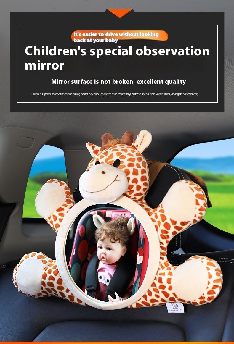 Car Mounted Child Safety Seat Basket Baby - Bright Cubb