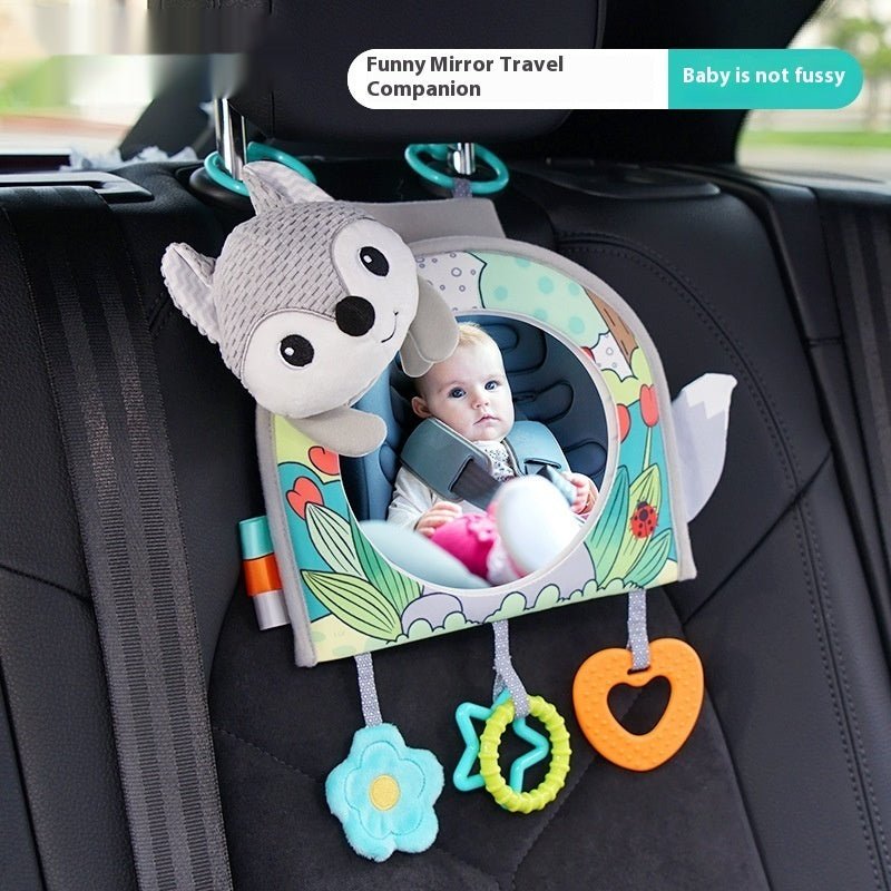 Car Mounted Child Safety Seat Basket Baby - Bright Cubb