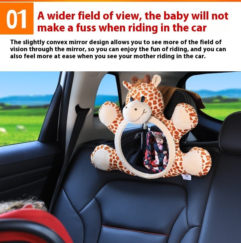 Car Mounted Child Safety Seat Basket Baby - Bright Cubb