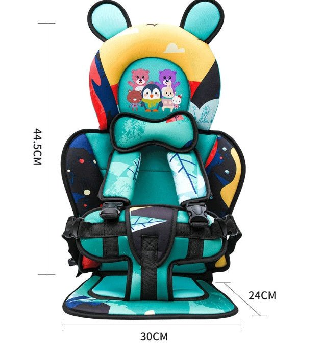 Child Car Safety Seat Baby Cushion - Bright Cubb