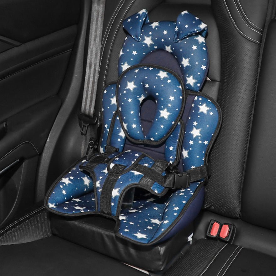 Child Car Safety Seat Baby Cushion - Bright Cubb