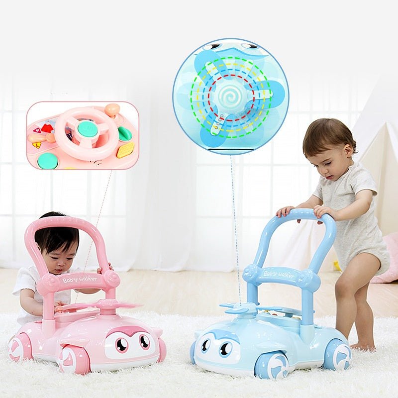 Children's Baby Multifunctional Anti - rollover Stroller - Bright Cubb