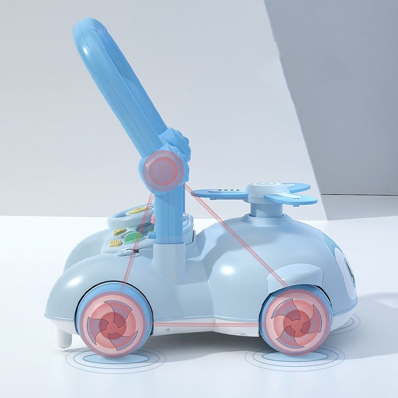 Children's Baby Multifunctional Anti - rollover Stroller - Bright Cubb