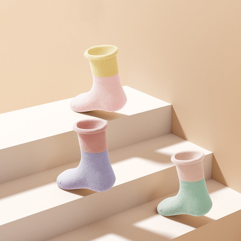 Children's Baby Socks, Baby Socks, Cotton, - Bright Cubb