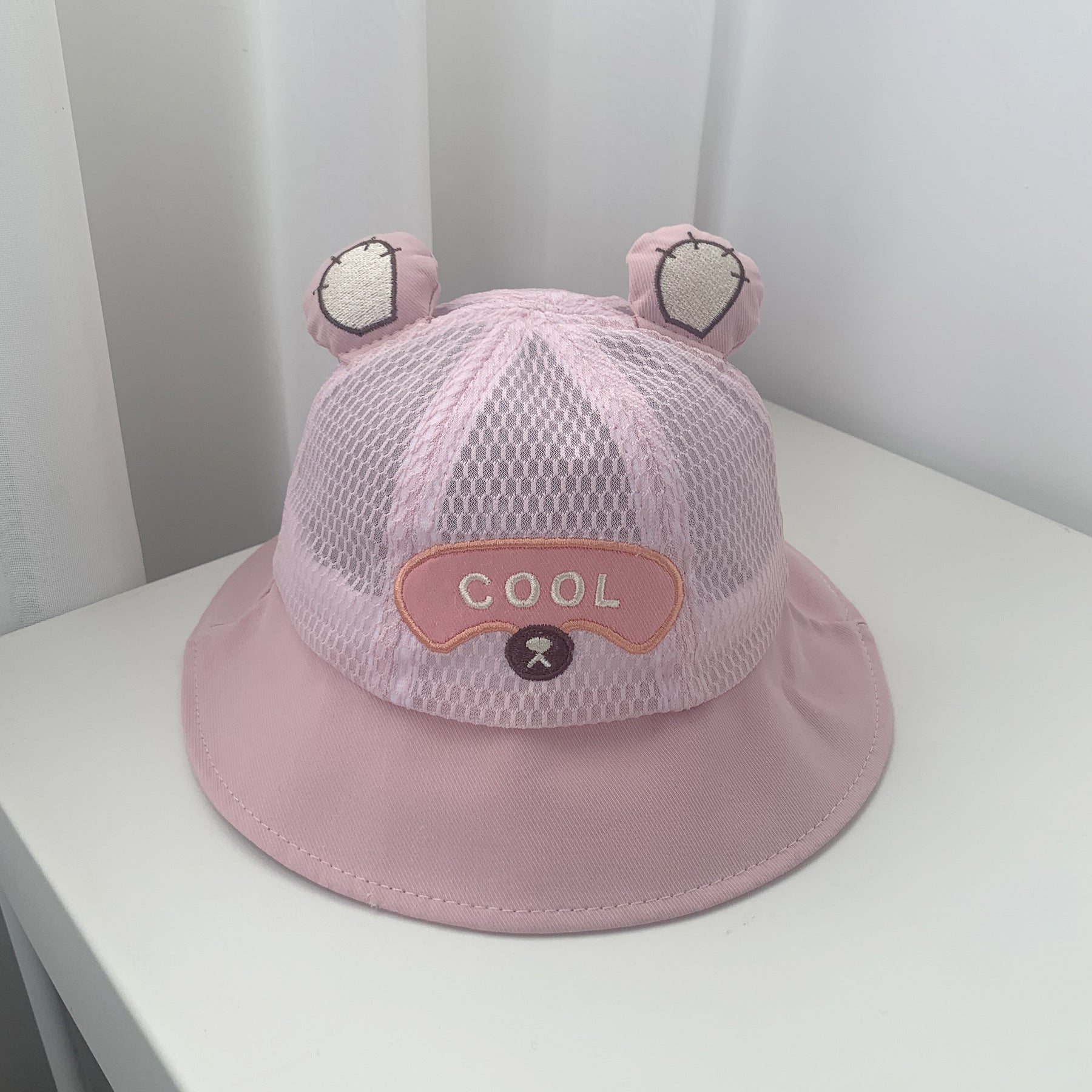 Children's Sunscreen Breathable Cute Fisherman Hat - Bright Cubb