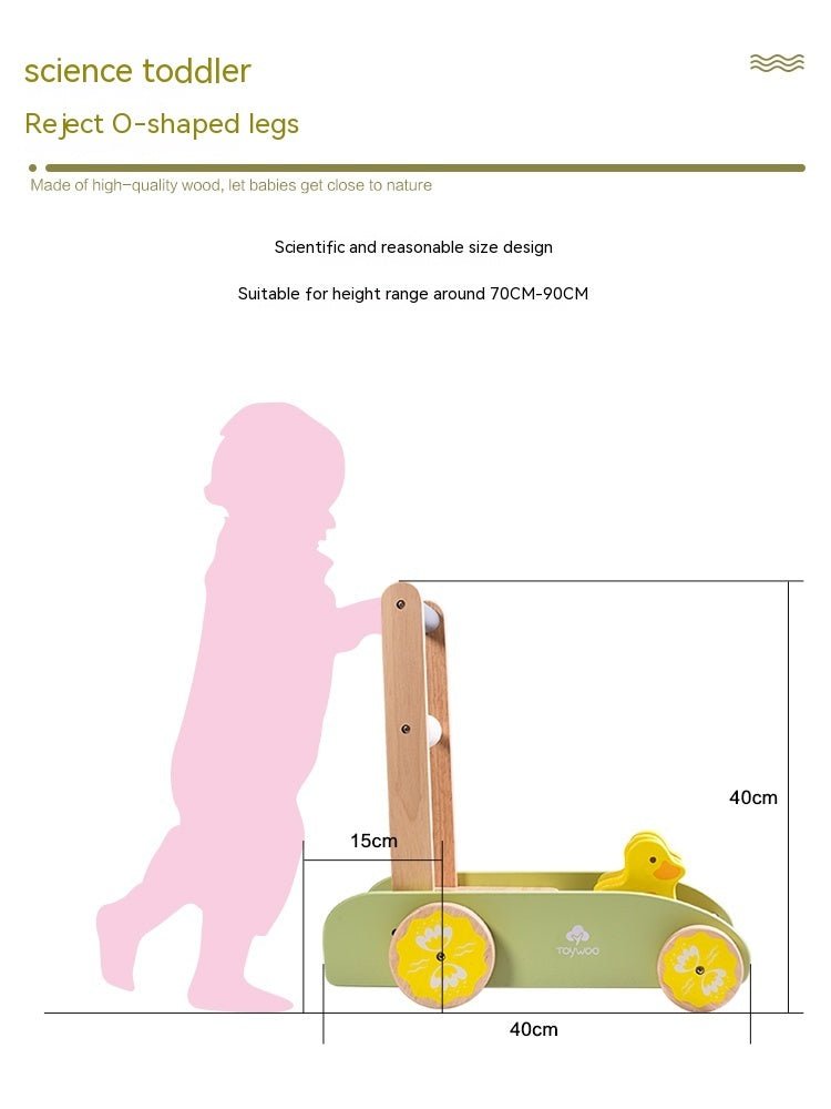 Children's Walkers Anti - baby Step - aid Anti - rollover - Bright Cubb