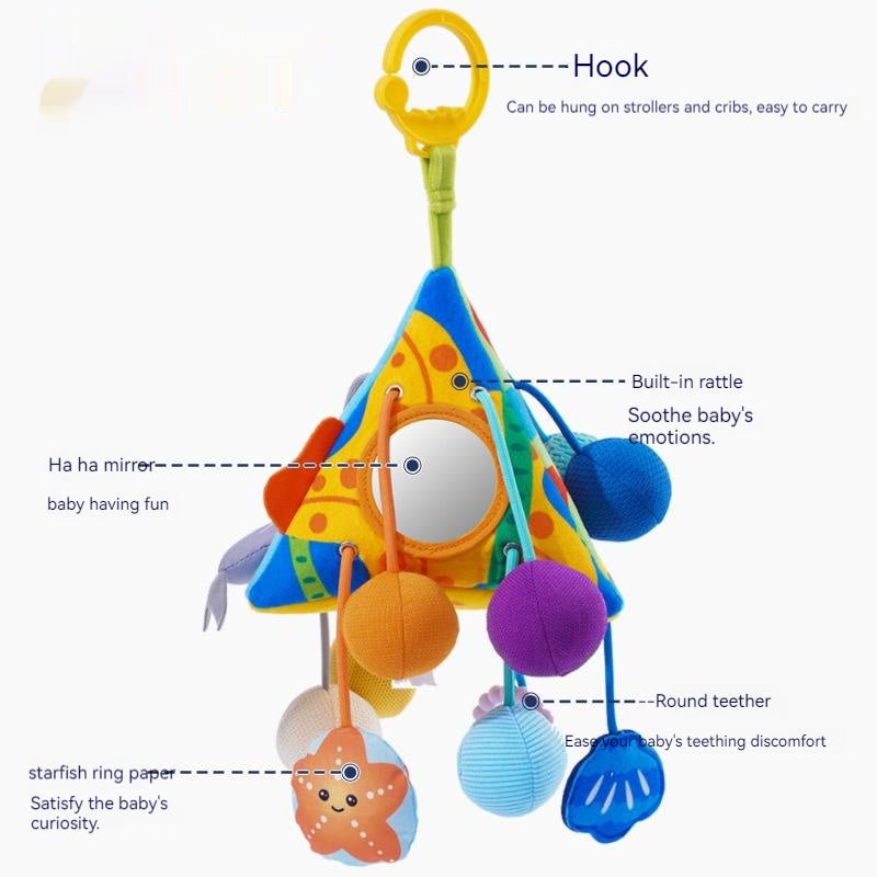 Chouchoule Baby Car Hanging Toys Baby - Bright Cubb
