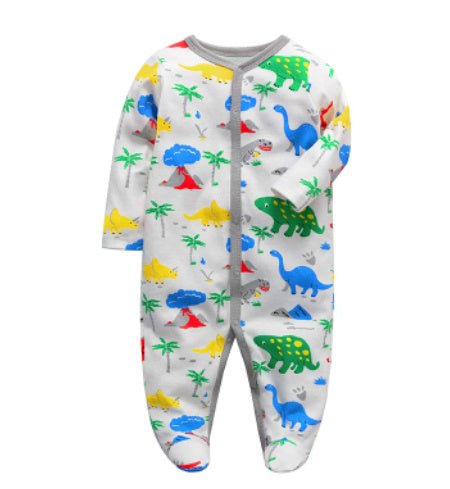 Cotton one - piece clothes baby clothes - Bright Cubb
