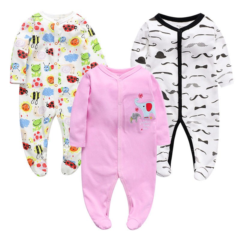 Cotton one - piece clothes baby clothes - Bright Cubb