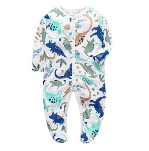 Cotton One Piece Clothes Baby Clothes - Bright Cubb