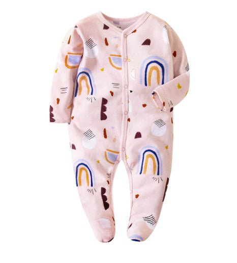 Cotton One Piece Clothes Baby Clothes - Bright Cubb