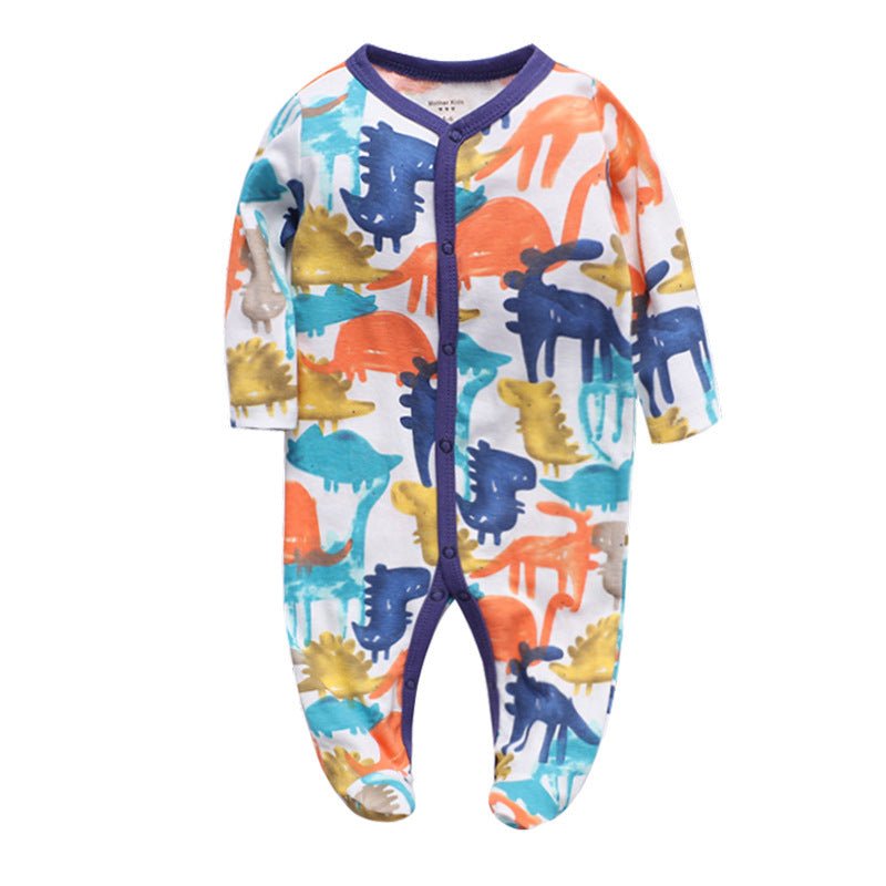 Cotton one - piece clothes baby clothes - Bright Cubb