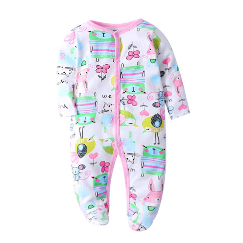 Cotton one - piece clothes baby clothes - Bright Cubb