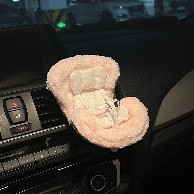 Cute Automobile Aromatherapy Baby Doll Seat Car - Bright Cubb
