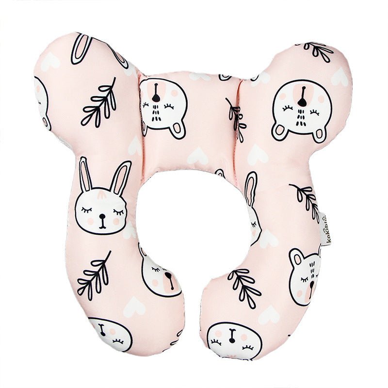 Cute Cartoon Pattern Baby U - shape Pillow - Bright Cubb