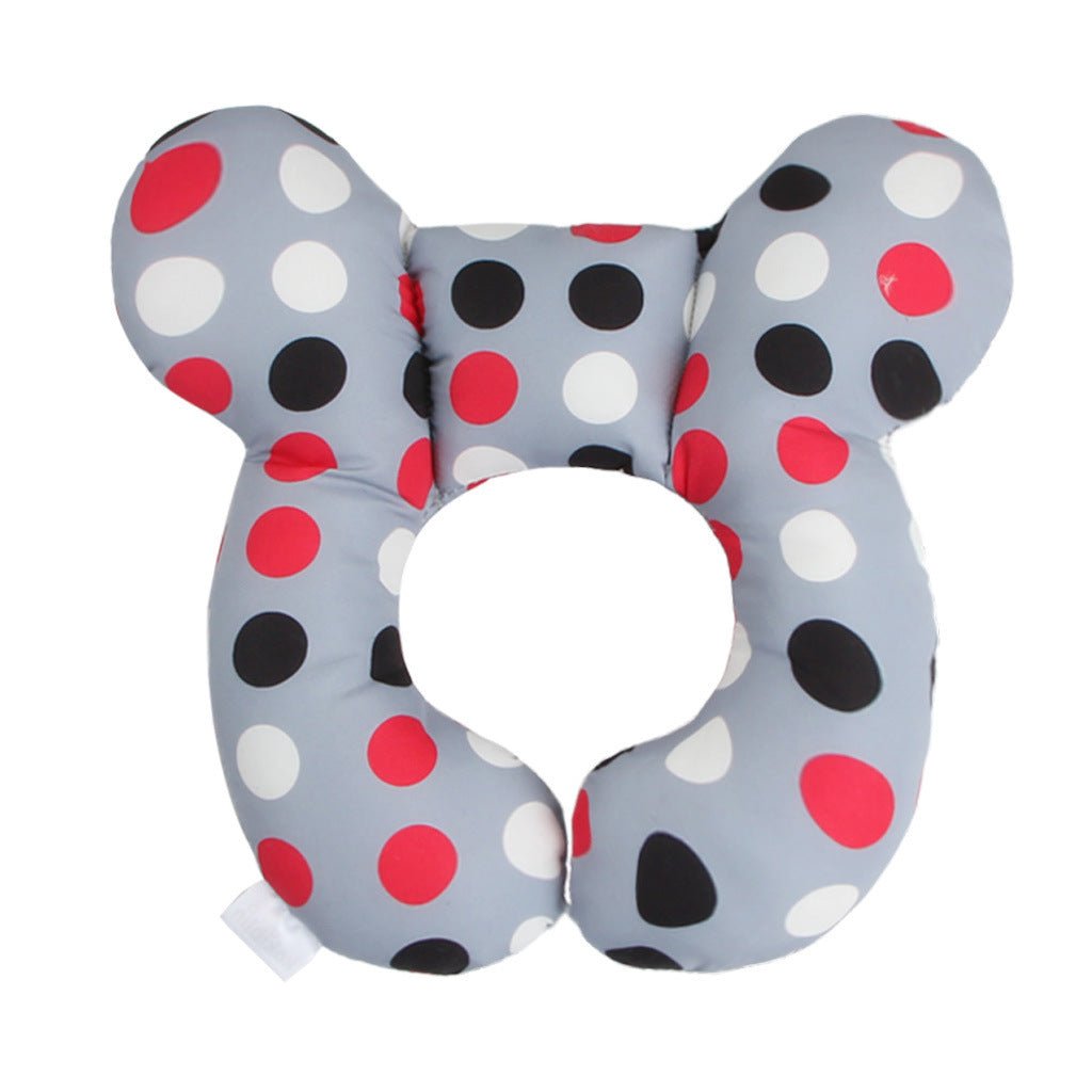 Cute Cartoon Pattern Baby U - shape Pillow - Bright Cubb
