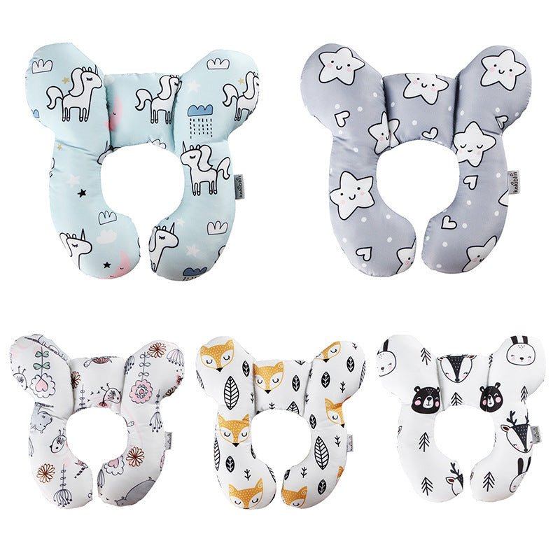 Cute Cartoon Pattern Baby U - shape Pillow - Bright Cubb