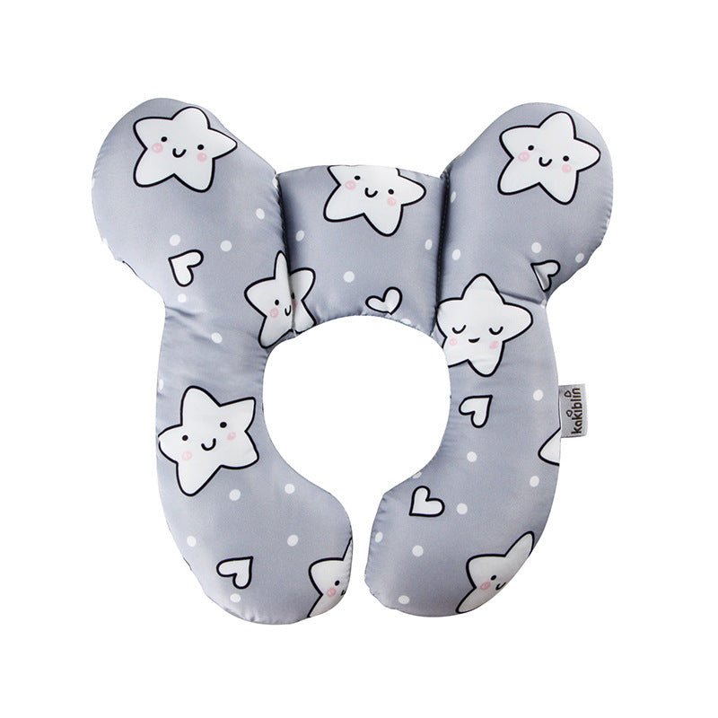 Cute Cartoon Pattern Baby U - shape Pillow - Bright Cubb