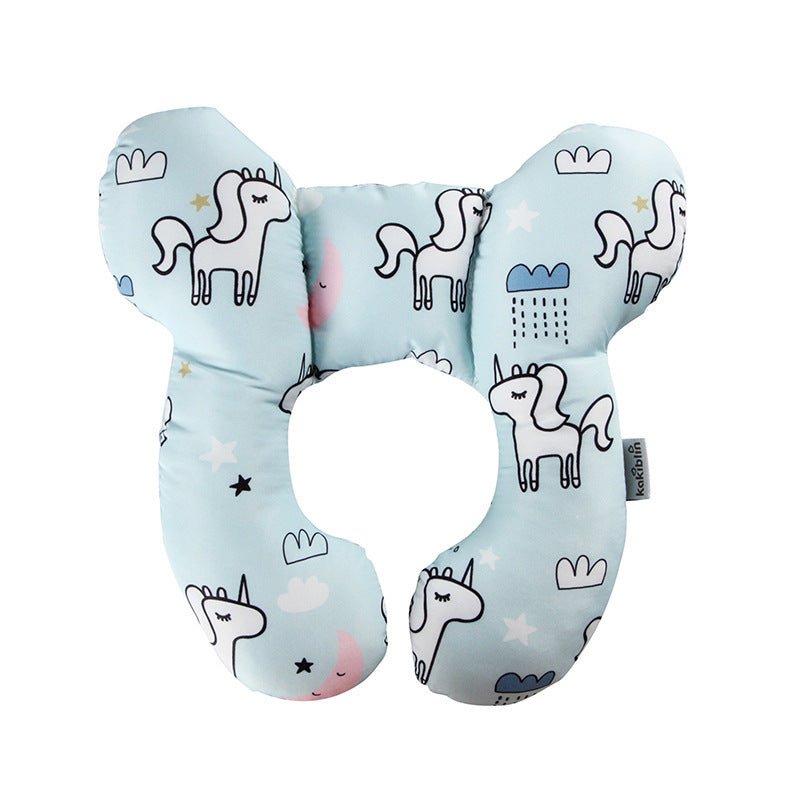Cute Cartoon Pattern Baby U - shape Pillow - Bright Cubb