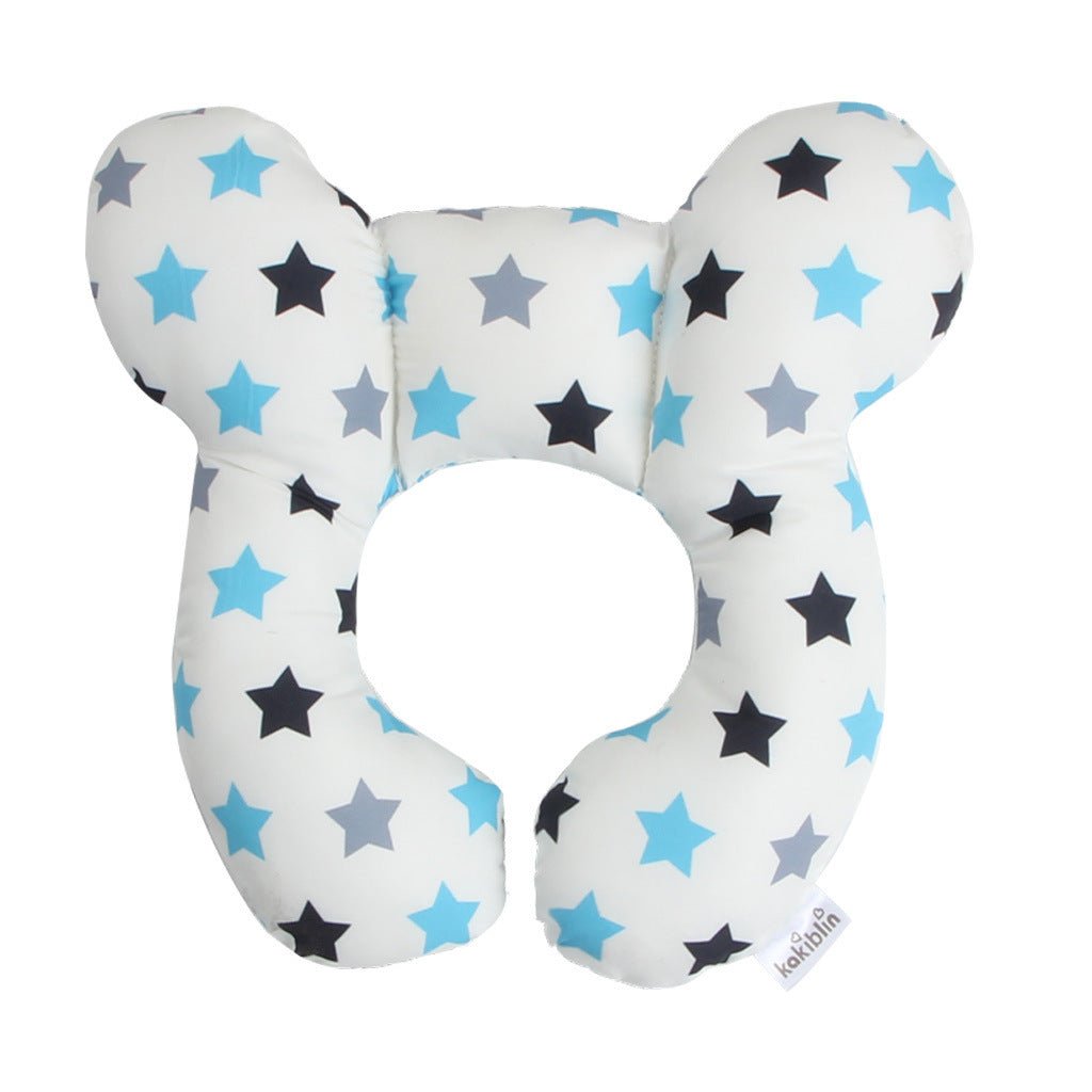 Cute Cartoon Pattern Baby U - shape Pillow - Bright Cubb