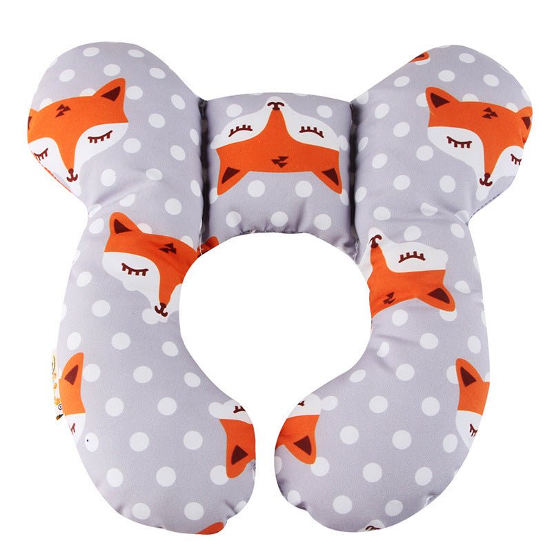 Cute Cartoon Pattern Baby U - shape Pillow - Bright Cubb