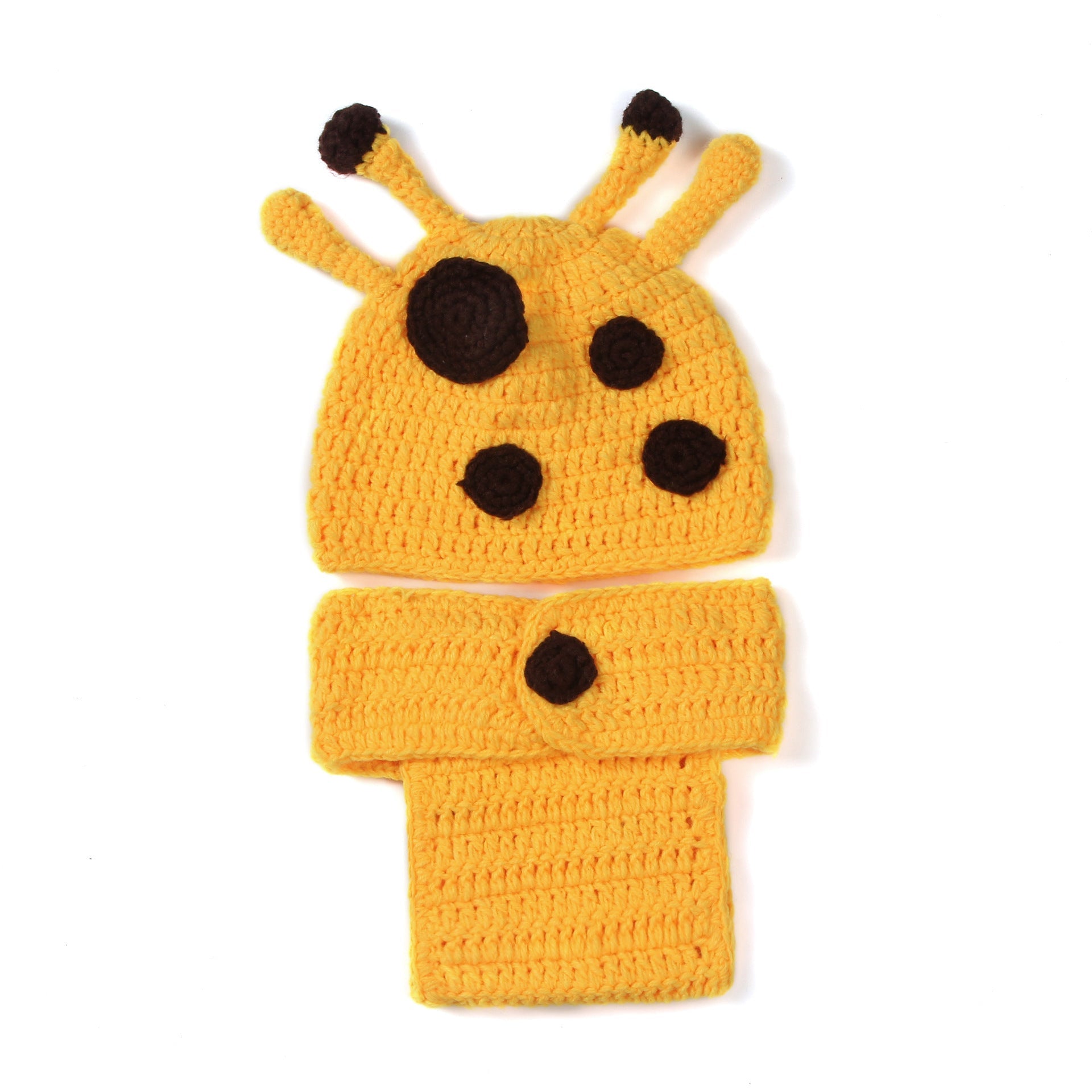 Cute Set Of Knitted Woolen Baby Children's Hats - Bright Cubb