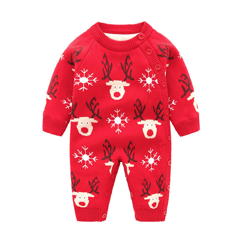 Newborn Baby Clothes Baby Crawling Clothes