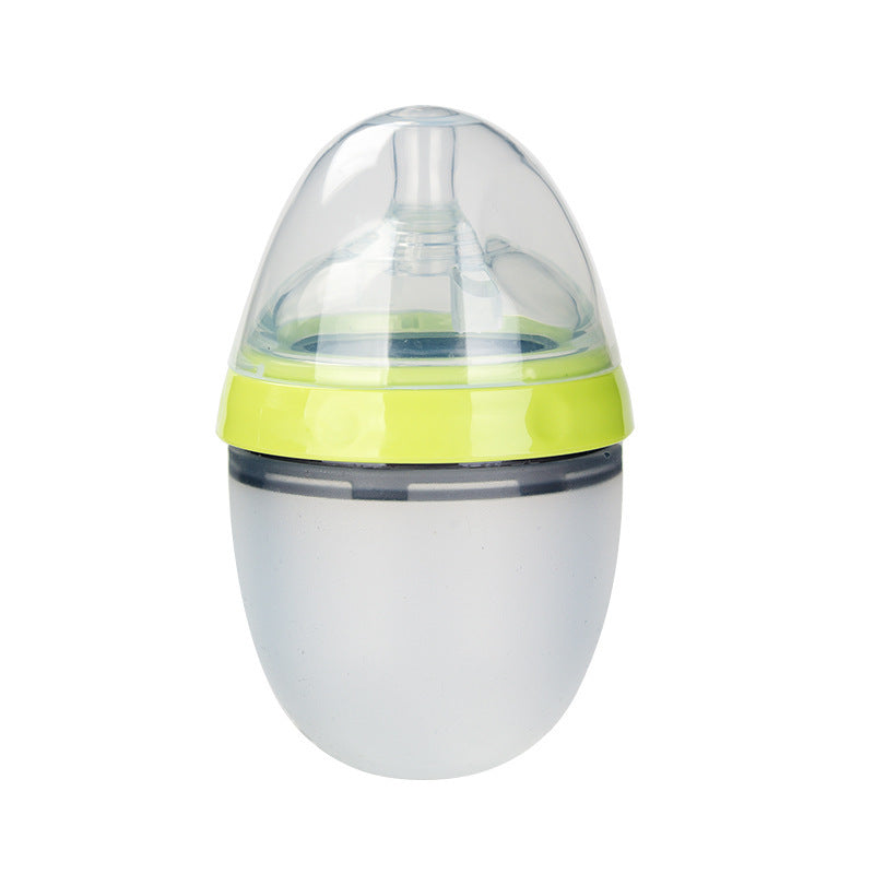 Breast Milk Silicone Baby Feeding Bottle Soft