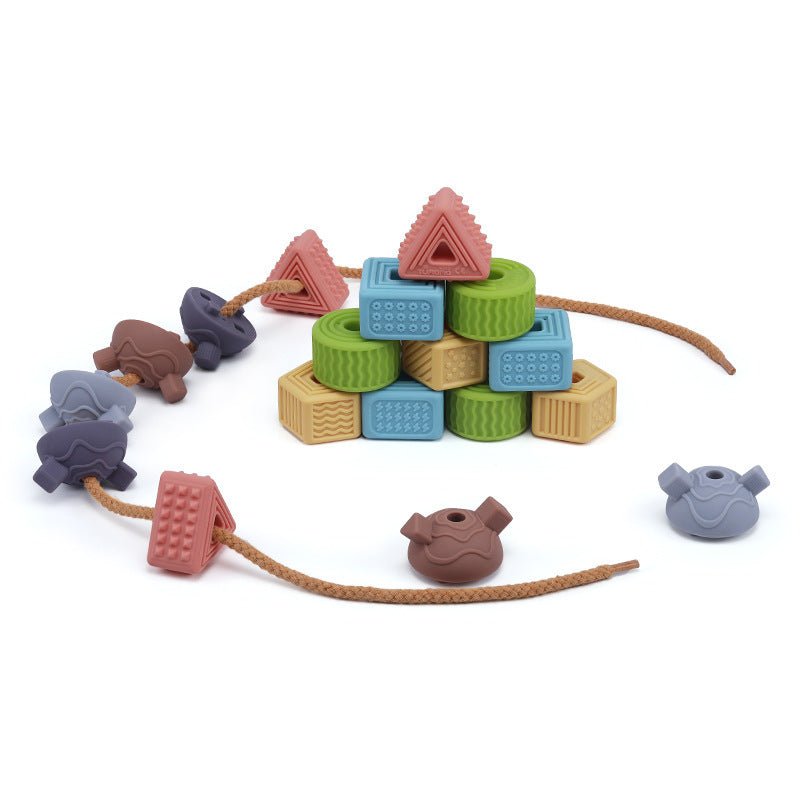 Educational Multi - texture Baby Toy - Bright Cubb