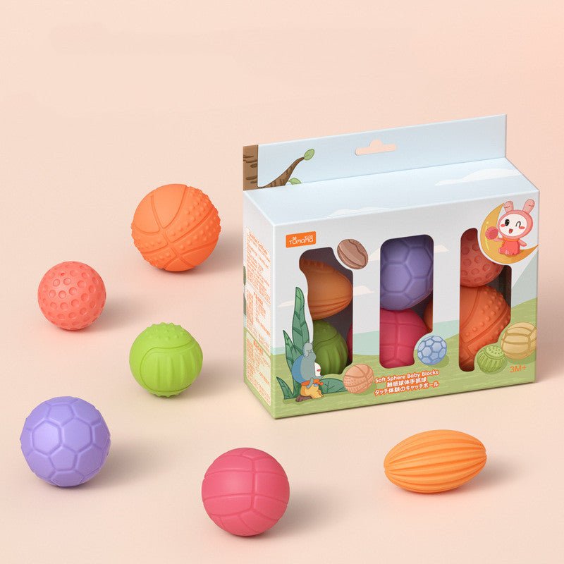 Educational Multi - texture Baby Toy - Bright Cubb