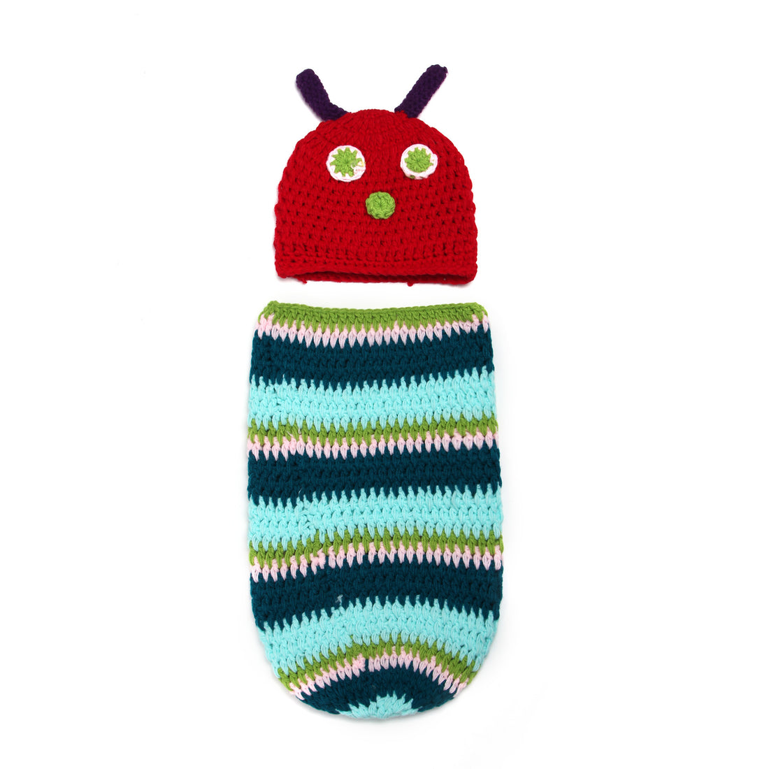 Cute Set Of Knitted Woolen Baby Children's Hats