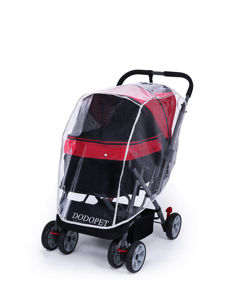 Pet Stroller Rain Cover Baby Stroller Raincoat