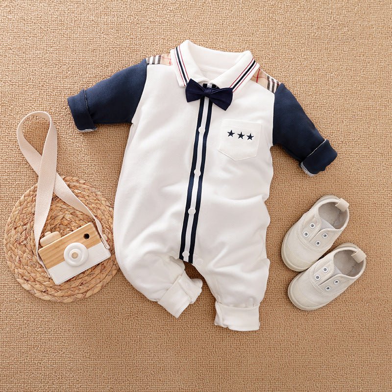 Gentleman's Baby Clothes, Long - sleeved Baby Clothes - Bright Cubb