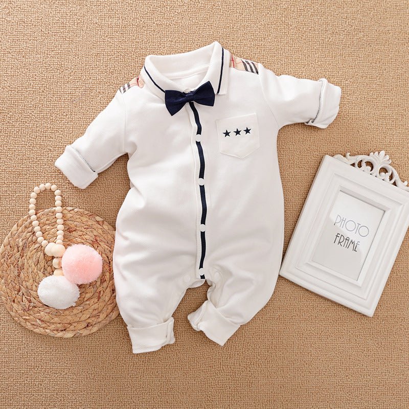 Gentleman's Baby Clothes, Long - sleeved Baby Clothes - Bright Cubb