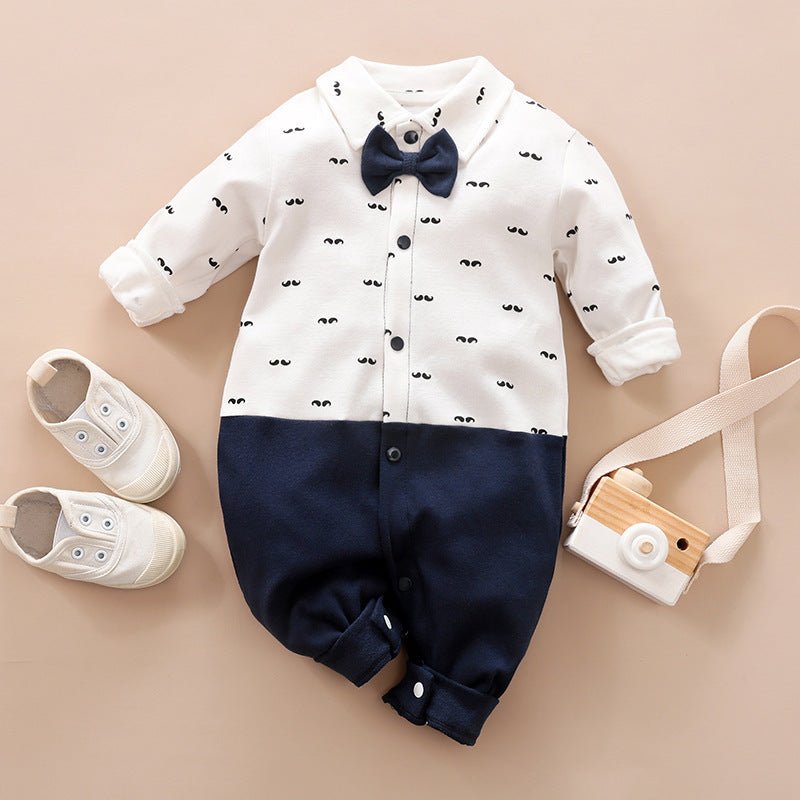 Gentleman's Baby Clothes, Long - sleeved Baby Clothes - Bright Cubb