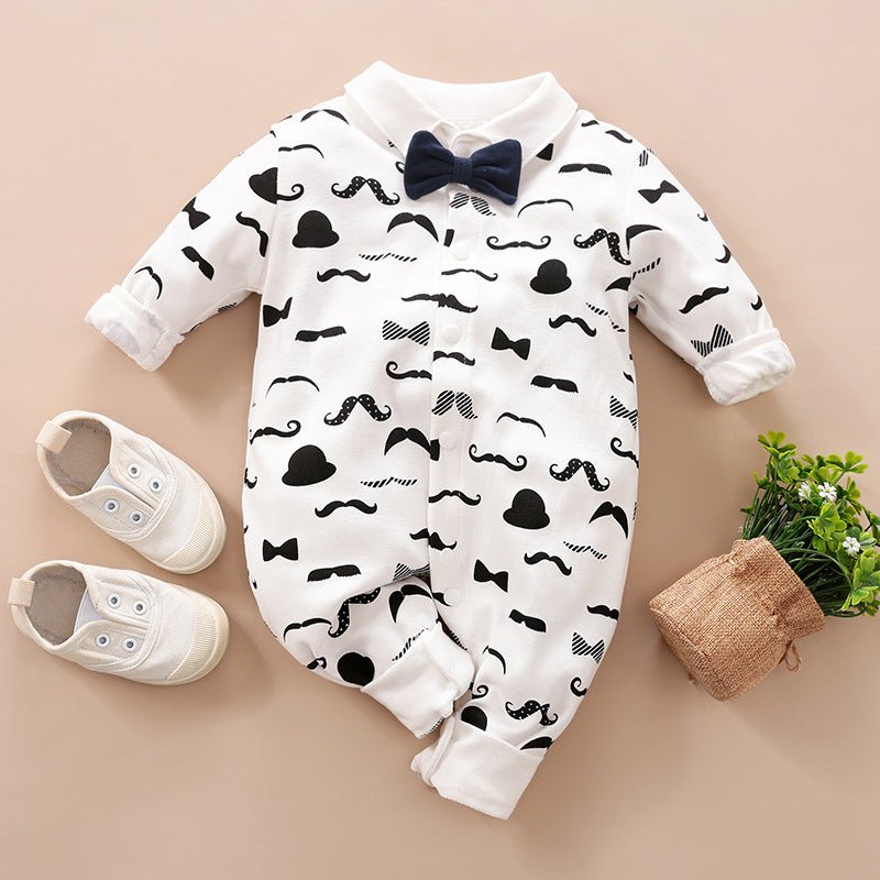 Gentleman's Baby Clothes, Long - sleeved Baby Clothes - Bright Cubb