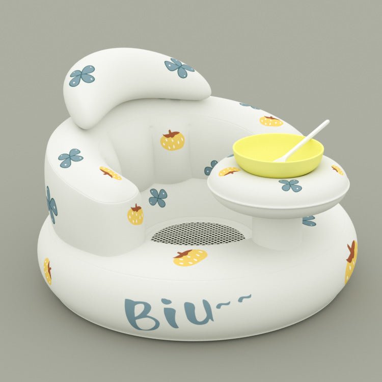 Inflatable Chair Baby Feeding Sofa - Bright Cubb