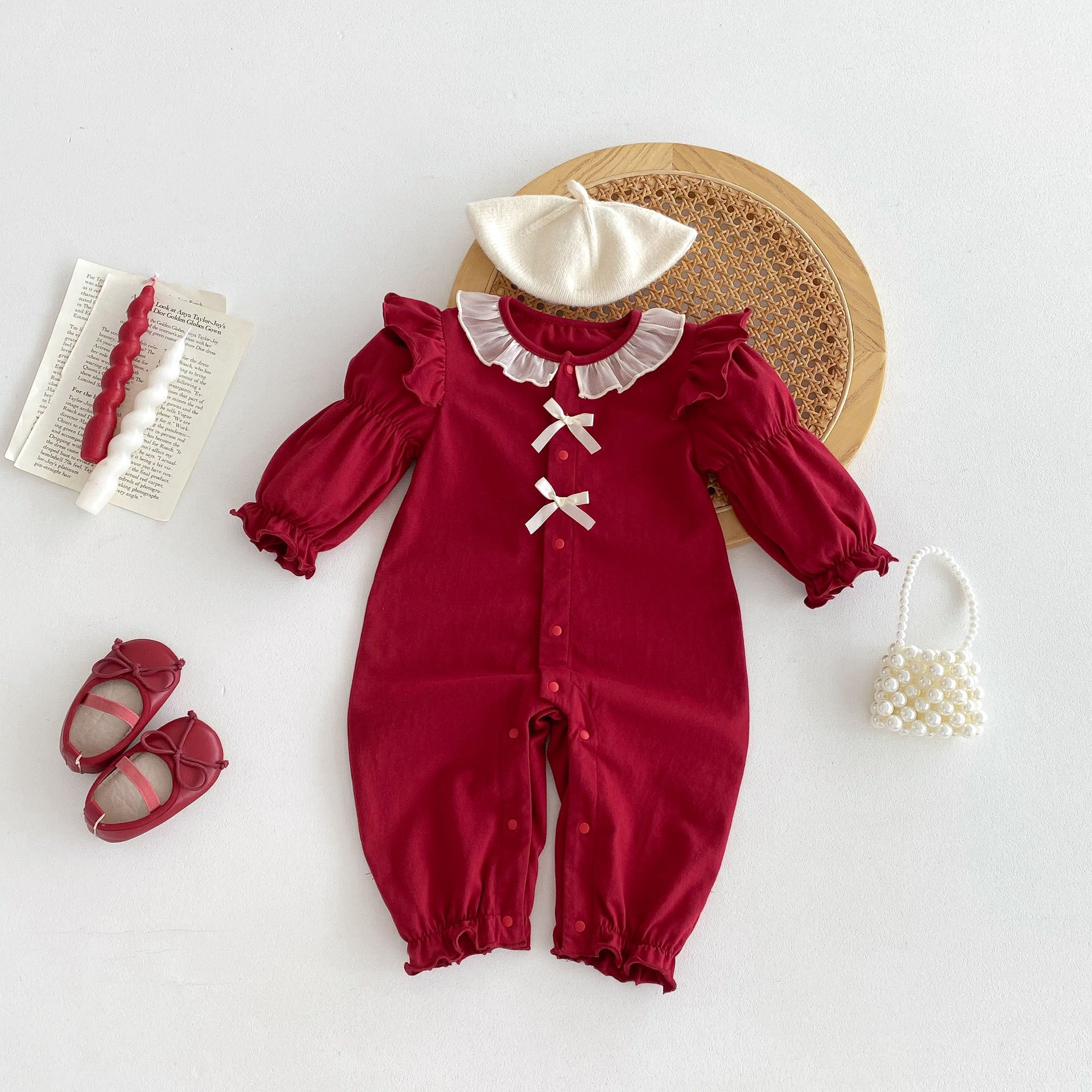 INS Baby Clothes Autumn Baby Jumpsuit - Bright Cubb