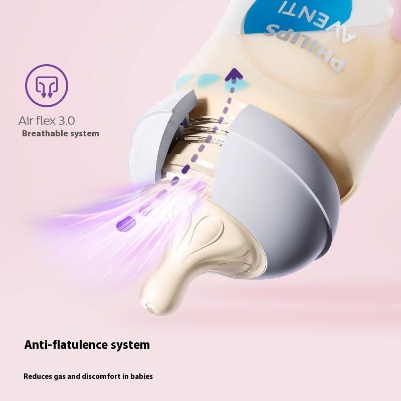 Large Diameter Feeding Bottle Baby Anti - flatulence - Bright Cubb